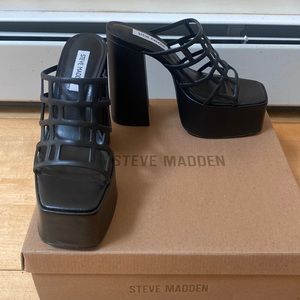 Steve Madden Audrey Black High Heels